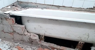Демонтаж ванной комнаты в Майкопе - стоимость работ от 835 руб. | Сварной-Мкп